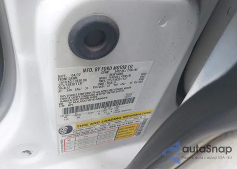 2017 Ford Expedition Limited z USA, uszkodzony, nr VIN 1FMJU2AT8HEA69039